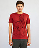t-shirty męskie Cane corso Dog Men's T-shirt marsala