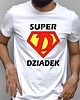 t-shirty męskie Koszulka  z nadrukiem Super dziadek