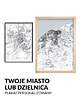 plakaty Plakat Dowolne miasto - mapa na zamówienie