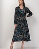 sukienki midi damskie LUSA - sukienka we wzór paisley