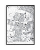 plakaty Plakat Bemowo - mapa dzielnicy Warszawy