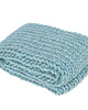 szale damskie Peruvian scarf light blue