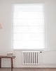 zasłony Lniana roleta rzymska muślin PURE WHITE