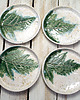 patery i talerze paproć - 4 x 17 cm