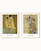 plakaty DWA PLAKATY Gustav Klimt, secesja, obrazy