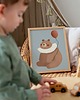 obrazy i plakaty do pokoju dziecięcego Plakat Miś z balonem  - Plakaty Na Ścianę Dla Dzieci