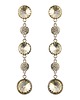 kolczyki swarovski Srebrne kolczyki z kryształami marki Swarovski