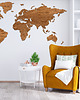 Ozdoby na ścianę Mapa Świata 200x100x06cm Granice Napisy PL