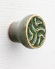 gałki do mebli Gałka do mebli zielono-brązowa,  wz.19
