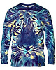 bluzy męskie Bluza Bez Kaptura Męska DR.CROW Tiger Art