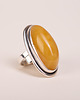 pierścionki srebrne Pierścionek bursztyn bałtycki owalny