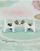 kolczyki ceramiczne Kolczyki ceramiczne Jack russell terrier mini pieski-  