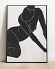 grafiki i ilustracje Grafika w stylu "Woodblock", papier 100% bawełna