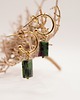 kolczyki z kamieniami Kolczyki Ruby in Zoisite