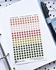 naklejki i wlepy Naklejki do planowania PLANNER STICKERS DOTS #2