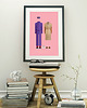 plakaty Grand Budapest Hotel - plakat 50x70 cm fine art