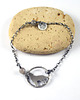 bransoletki wire wrapping Wilk - srebrna bransoletka
