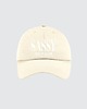 czapki damskie Czapka z daszkiem DAD CAP (organic) beżowa