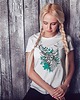 t-shirt damskie Koszulka organiczna z nadrukiem  Jeleń