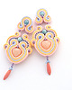 kolczyki soutache Wiosna w pastelowych kolorach 5