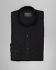 koszule męskie Koszula limido 00562 czarny slim fit
