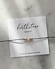 bransoletki na sznurku MARZEC - MARCH Birthstone Bracelet