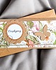 kartki scrapbooking Podziękowanie : dziękujemy : kartka-kopertówka : kwiaty
