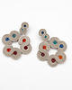 kolczyki soutache Nowoczesne kolczyki sutasz kolorowe, duże