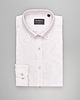 koszule męskie Koszula limido 00559 długi rękaw beżowy slim fit