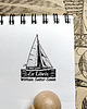 stemple DLA ŻEGLARZA - pieczątka Ex Libris