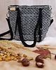 torby XXL Shopper Bag - czarno-biała