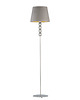 lampy podłogowe Lampa podłogowa srebrne kule SEUL VELUR