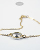 bransoletki wire wrapping SHINE - bransoletka złocona 16kt złotem