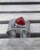 bransoletki wire wrapping Winna czerwień -  bransoletka regulowana, rezerwacja