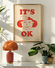 grafiki i ilustracje Plakat w stylu retro  ITs OK