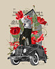 plakaty Plakat / Surrealistyczny Kolaż / Rich Bird