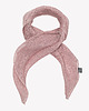szale damskie Chusta len 100% w kolorze pudrowego różu 57cm x 72cm