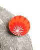 broszki Broszka z pomarańczowym kwiatem