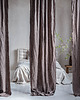 zasłony Zasłona z Miękkiego Lnu Stonewashed  - nut brown