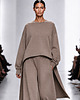 tuniki damskie Bluza cappuccino oversize YY700400