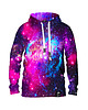 bluzy męskie Męska Bluza z kapturem Galaxy