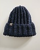 czapki damskie Granatowa Czapka wełniana