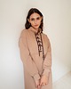 sukienki mini damskie COLLAR sukienka warm taupe