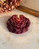 świeczniki i świece Świeca sojowa ekologiczna dekoracyjna piwonia peonia "Burgundy Touch" 80x35mm
