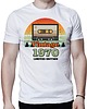 t-shirty męskie Koszulka 1970 rok urodziny vintage kaseta retro