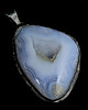 wisiory Geoda pastelowego chalcedonu