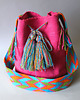 torby na ramię Torebka Boho Mochila Wayúu - Wrzos (17)