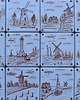 kafle i panele Zestaw kafle holenderskie ręcznie malowane kafle płytki delft