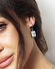 kolczyki srebrne Kolczyki srebrne Fashion Zircon