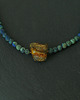 kolie Bursztyn i chryzokola Naszyjnik